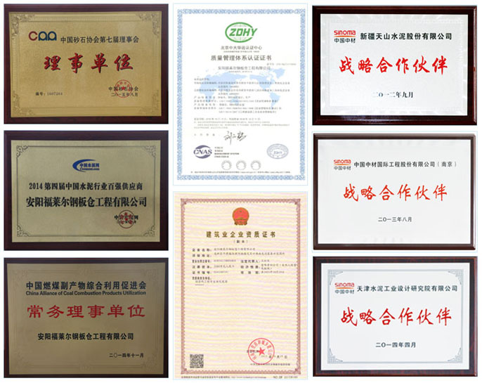 AGICO Silo quality certifications