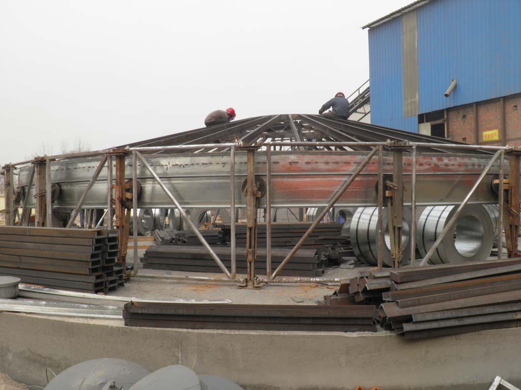 Storage Tank Roof Building