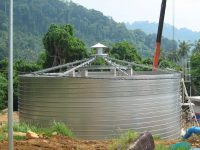 Wastewater Treatment Tank Roof