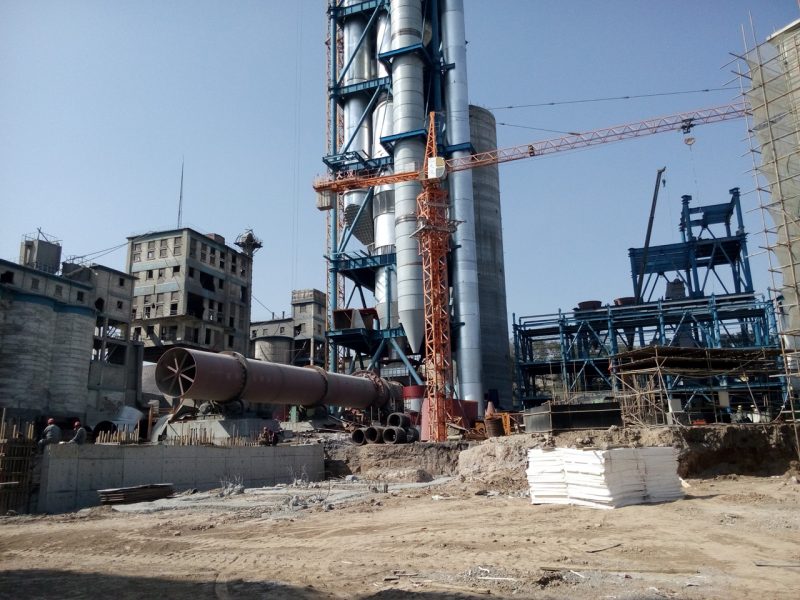 cement silo applied in cement production lin