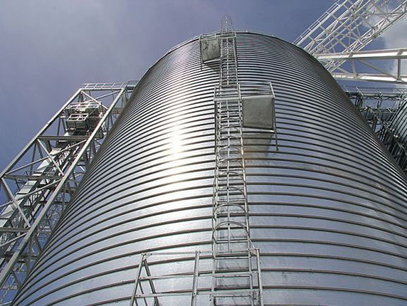 steel made cement silos