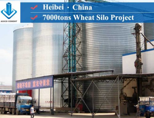 7000 Tons Grain Silo Project In Heibei, China