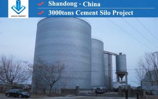 agico shandong 3000t silo project