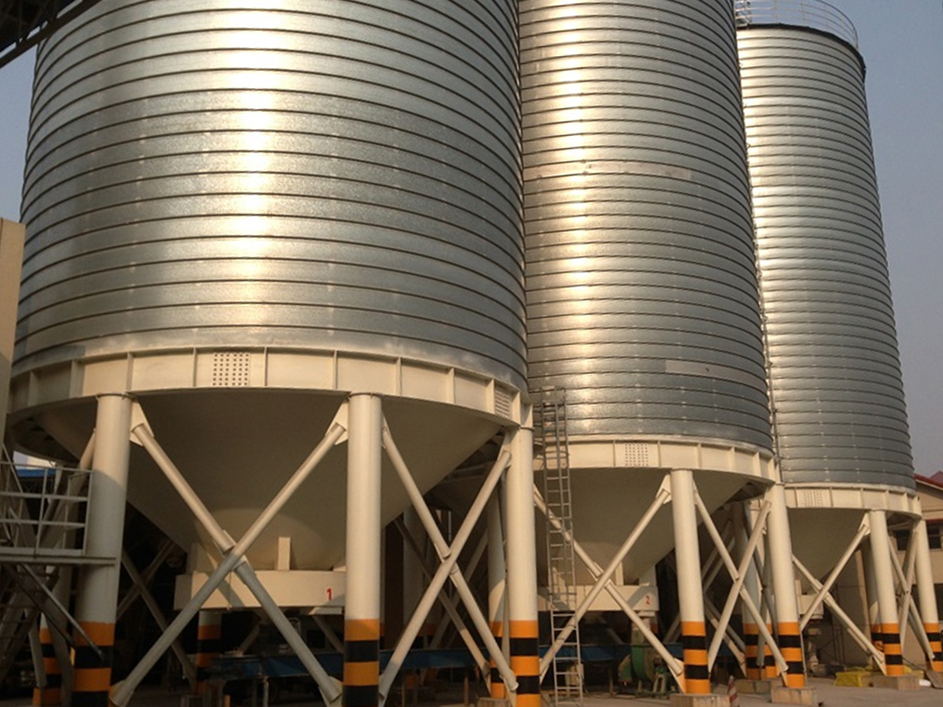 fly ash silos