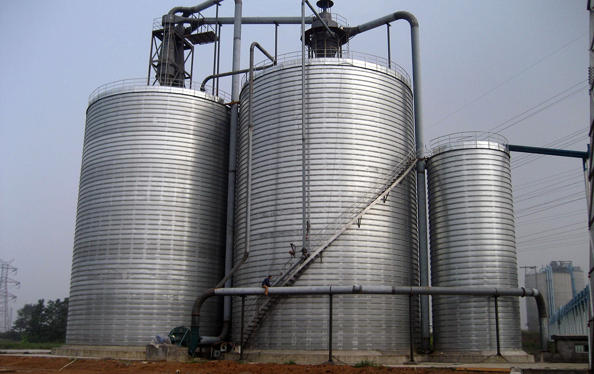 steel silo ventilation system