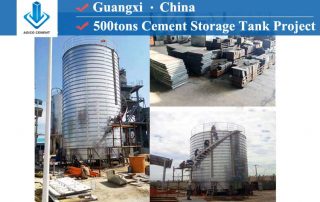 500 tons cement storage tank